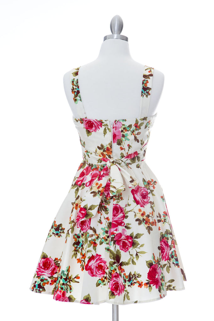 Endless Floral Marilyn Dress - Pink – Varga